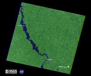 Landsat Satellites Track Continued Missouri River Flooding
