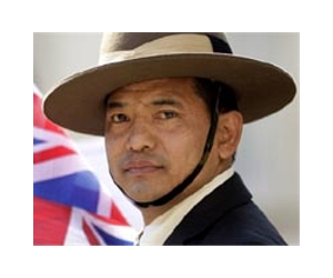 Nepal stages symbolic funeral rites for fallen Gurkhas