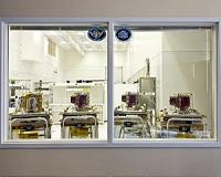 GOES EXIS Quadruplets Together in a Cleanroom Nursery