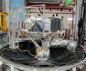 Gaia Service Module Thermal Balance Thermal Vacuum testing completed