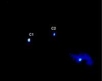 Astronomers detect orbital motion in pair of supermassive black holes