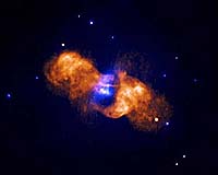 Chandra Sheds Light On Galaxy Collision