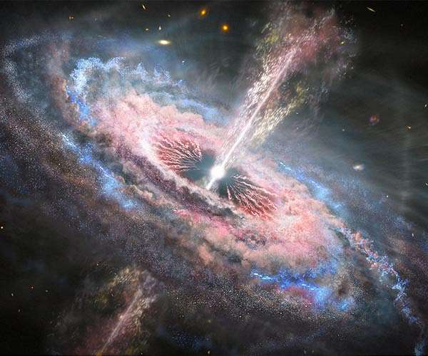 Most distant cosmic jet providing clues about early universe