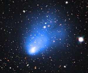 Chandra Finds Largest Galaxy Cluster in Early Universe