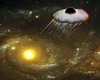 Black Hole Expelled From Its Parent Galaxy