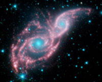 Galactic Gathering Gives Sparkling Light Display