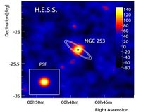 Heart Of A Galaxy Emits Gamma Rays