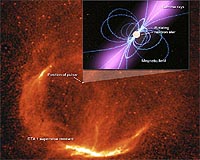Telescope Sees Pulsar That Winks Back With Gamma-Ray Beams