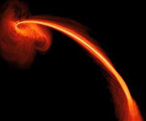 Black hole caught red-handed in stellar homicide