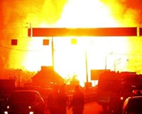 Gas blasts tear through Taiwan city, kill 25
