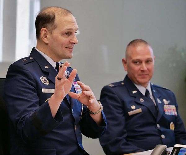 Space Force partnership powers up with VIP visit