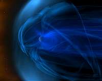 Study shows how Earth slows the solar wind to a gentle breeze