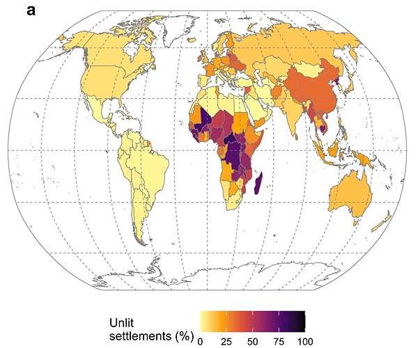 Identifying global poverty from space