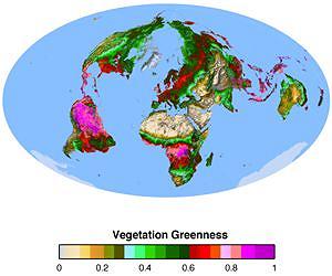 NASA refutes drought-driven declines in plant productivity, global food security