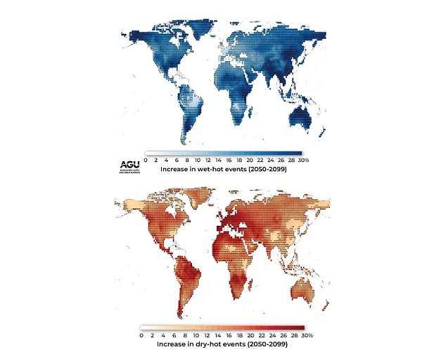 As Earth heats up, rain pours down