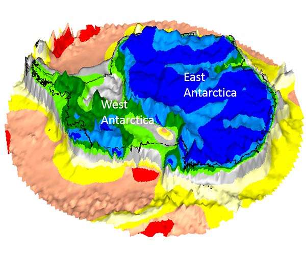 How the rising earth in Antarctica will impact future sea level rise