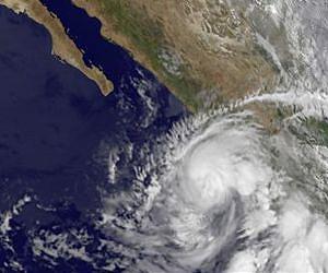 Hurricane Barbara hits land in Mexico, two dead