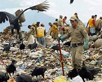 Indonesian scavengers scrape a living by recycling