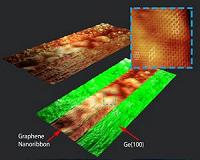 Researchers grow nanocircuitry with semiconducting graphene nanoribbons