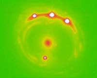 Microlensing unveils extragalactic planets