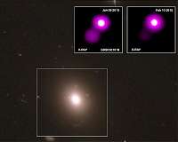 Kin of gravitational wave source discovered