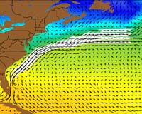 Atlantic's Gulf Stream has huge influence on atmosphere