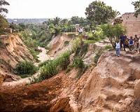 Climate change speeds up gully erosion