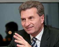 Oettinger: Trilateral gas talks possible mid-September