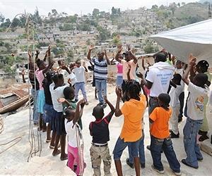 Reading sessions help Haiti children through quake trauma
