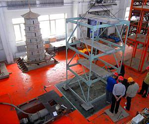 Simulations aiding study of earthquake dampers for structures