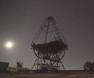 Largest ever Cherenkov telescope sees first light