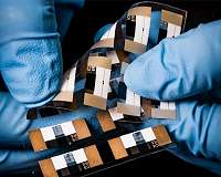 High-precision control of printed electronics