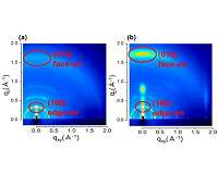 Highly efficient wet-processed solar cells with molecules in the same orientation