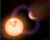 US astronomers discover inter-planetary collision