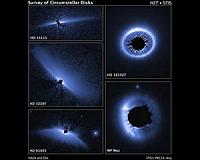 NASA's Hubble Surveys Debris-Strewn Exoplanetary Construction Yards
