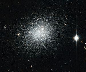 Compact Blue Dwarf Can't Hide from Hubble