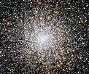 Hubble views an old and mysterious cluster