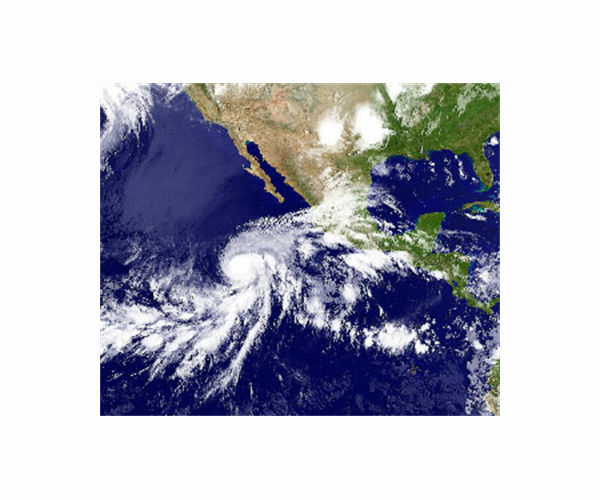 Hurricane Olaf weakens over Mexico's Baja California peninsula