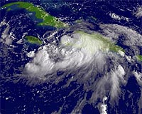 Tropical Storm Gustav shifts position, could miss New Orleans