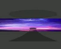 Inside the big wormhole