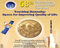 Space World To Gather At IAC 2007 In Hyderabad, India
