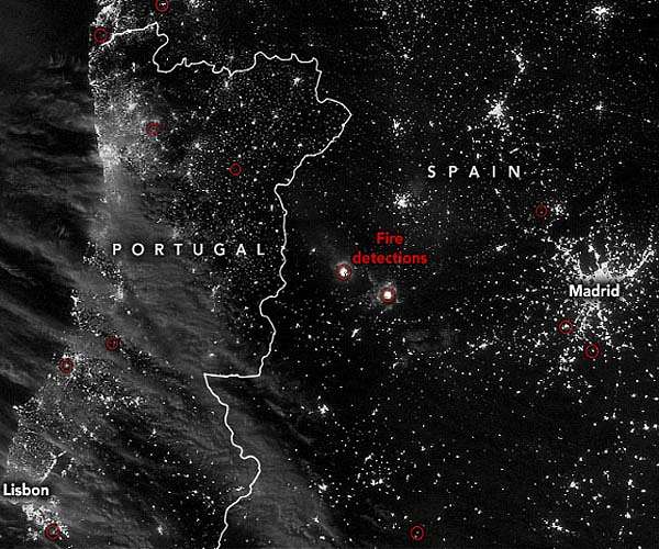 Spain, Portugal battle wildfires as temperatures soar