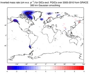 CU-Boulder study shows global glaciers, ice caps, shedding billions of tons of mass annually
