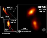 Something is lurking in the heart of Quasar 3C 279