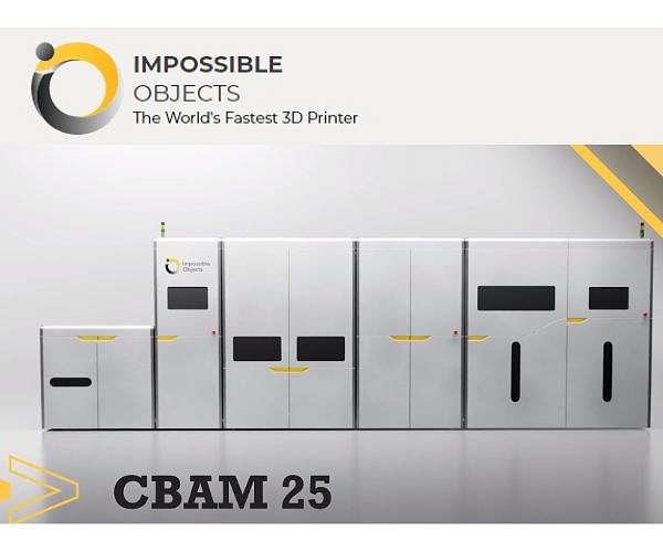 Impossible objects brings high-speed CBAM 25 series 3D printer to Europe