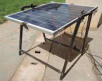 Improving solar cell efficiency with a bucket of water