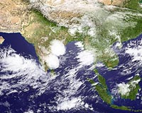 Fall in monsoon rains driven by rise in air pollution