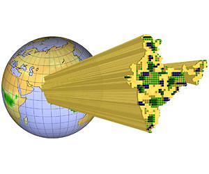 Data-driven tools cast geographical patterns of rainfall extremes in new light