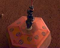 InSight places its first instrument on Mars
