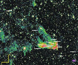 Observations reveal critical interplay of interstellar dust, hydrogen